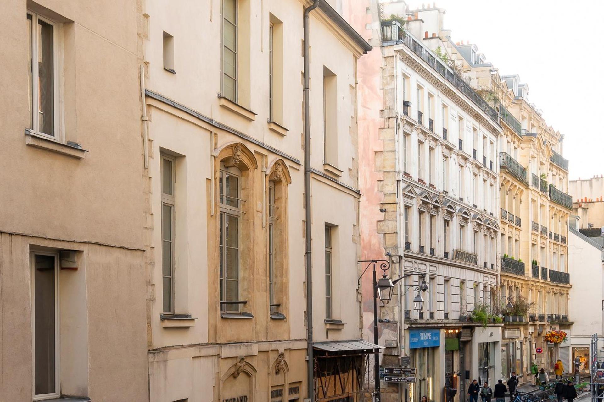Central Apartment In The Heart Of The Marais With Air Conditioning Paris Exterior foto